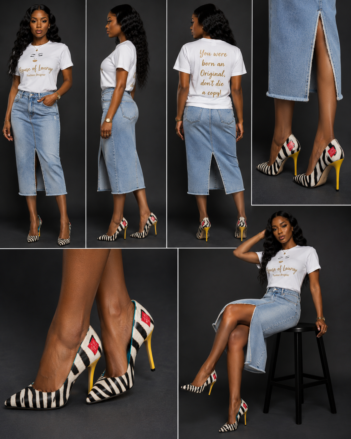 House of Lauray designer fashion artwork