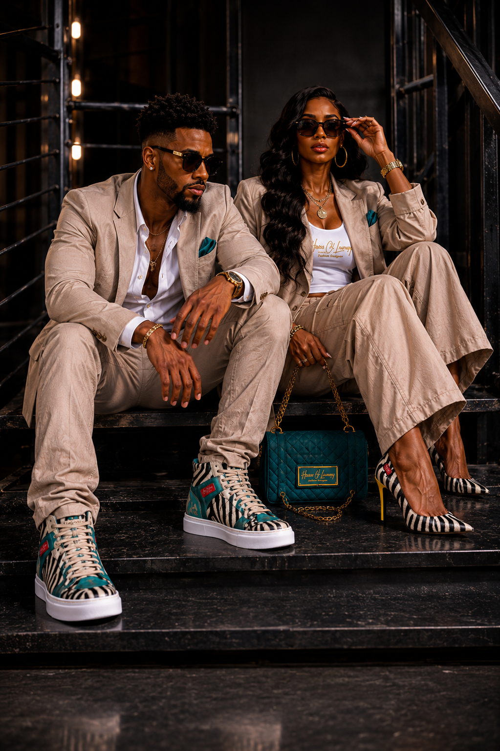 House of Lauray fashion campaign artwork