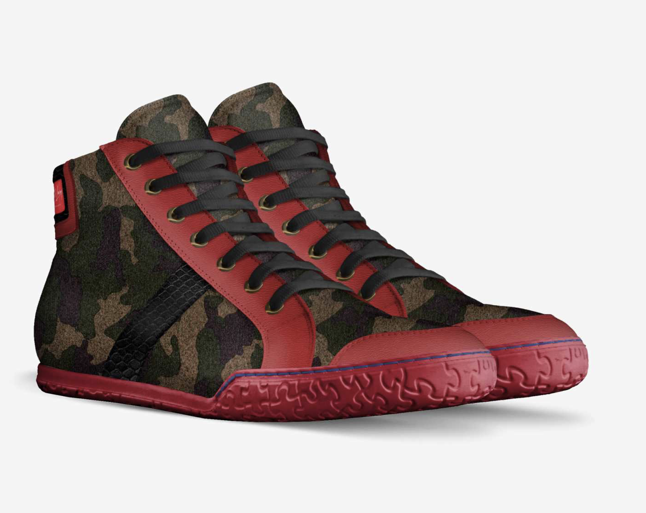 House of Lauray Kin Collection shoe Code Red
