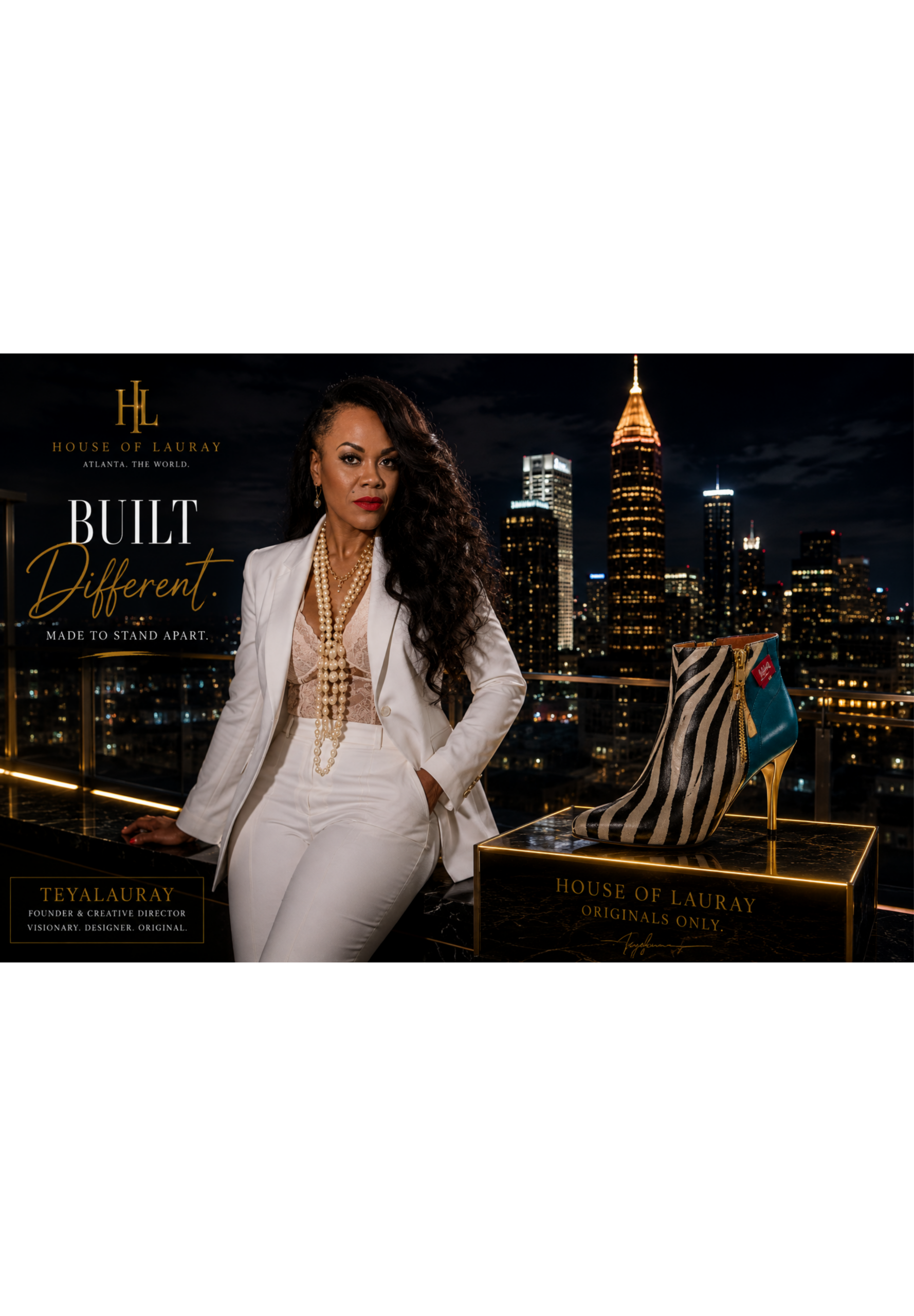 House of Lauray luxury campaign image