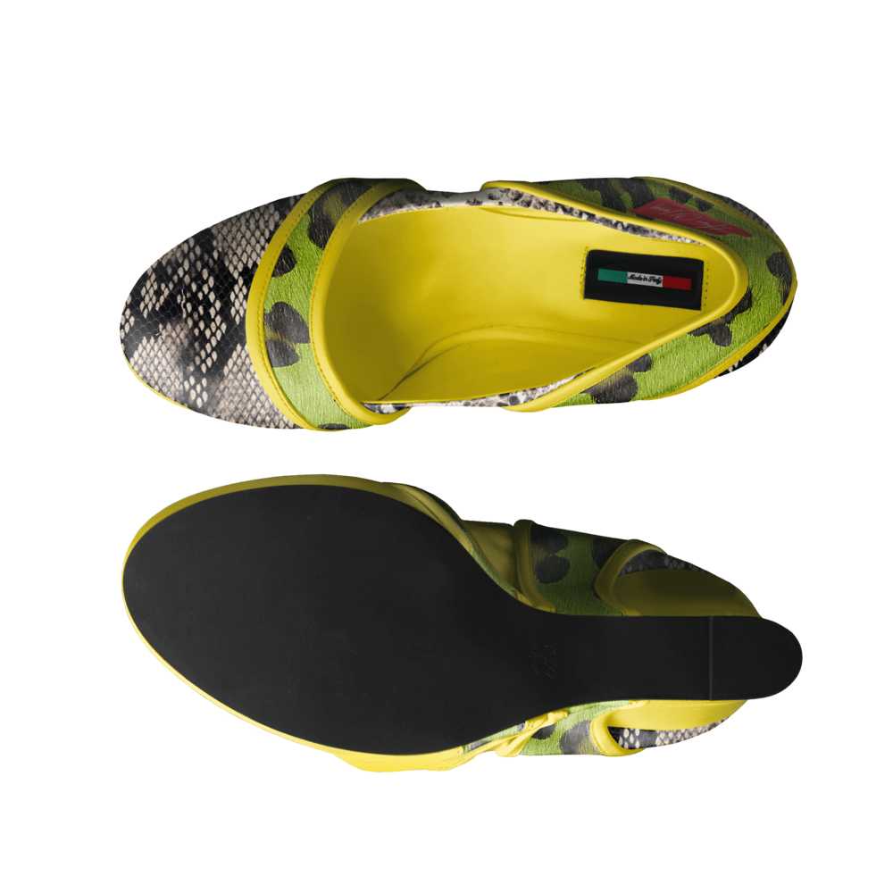 House of Lauray India Nicole II shoe top and bottom view